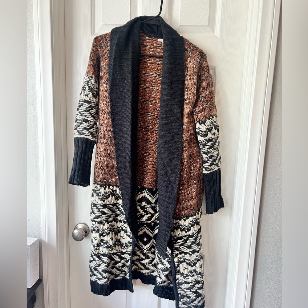 Amuse Society long cardigan size XS